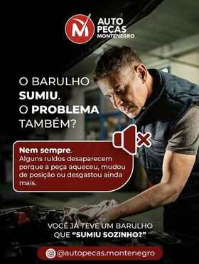 Post: o barulho sumiu, o problema também?